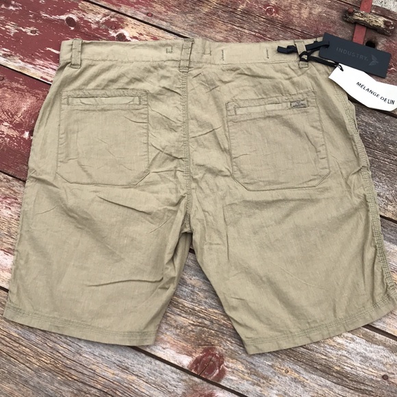 🍁INDUSTRY Casual Lenin Blend Shorts 🍁 - Picture 4 of 9